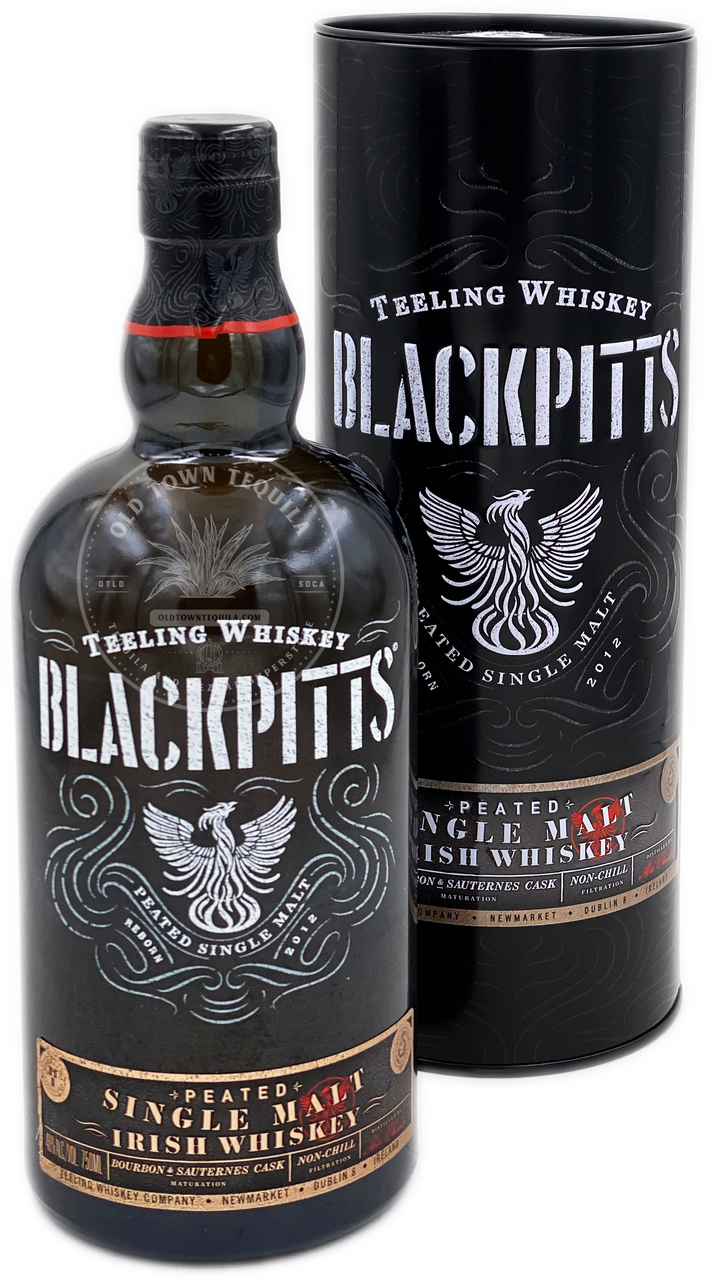 Teeling Whiskey Blackpitts Peated Single Malt Irish Whiskey 750ml