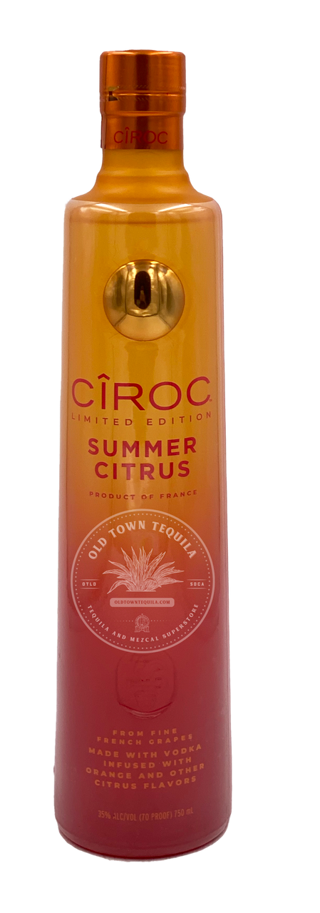 CIROC VODKA SUMMER CITRUS 750ML – Banks Wines & Spirits