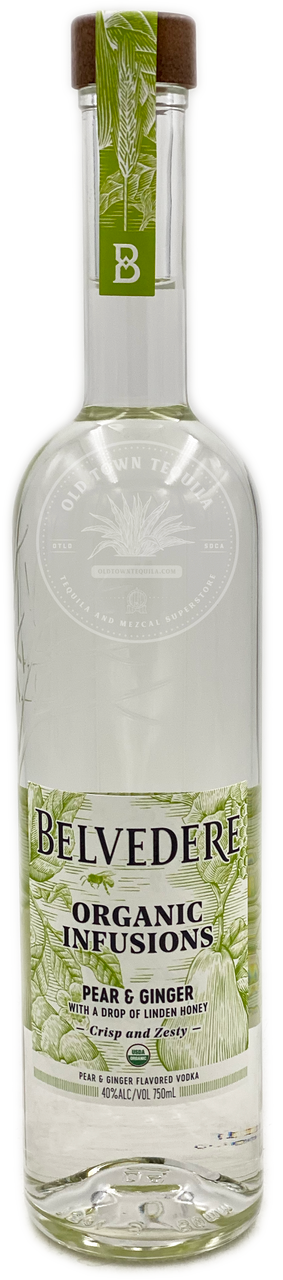 Belvedere Organic Infusions Pear & Ginger Vodka 750ml - Old Town Tequila