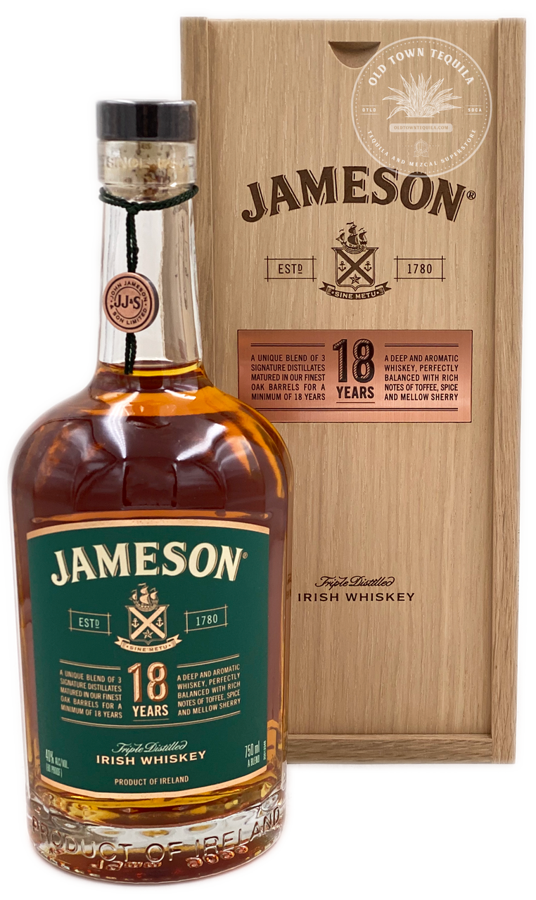 Jameson 18 Year Old 2022 Release Irish Whiskey