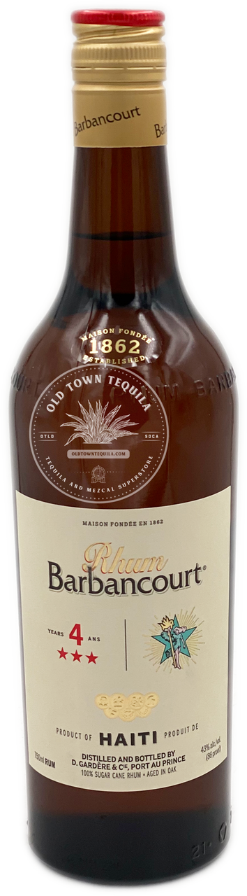 Rhum Barbancourt 4 Years Three Star 750ml - Old Town Tequila