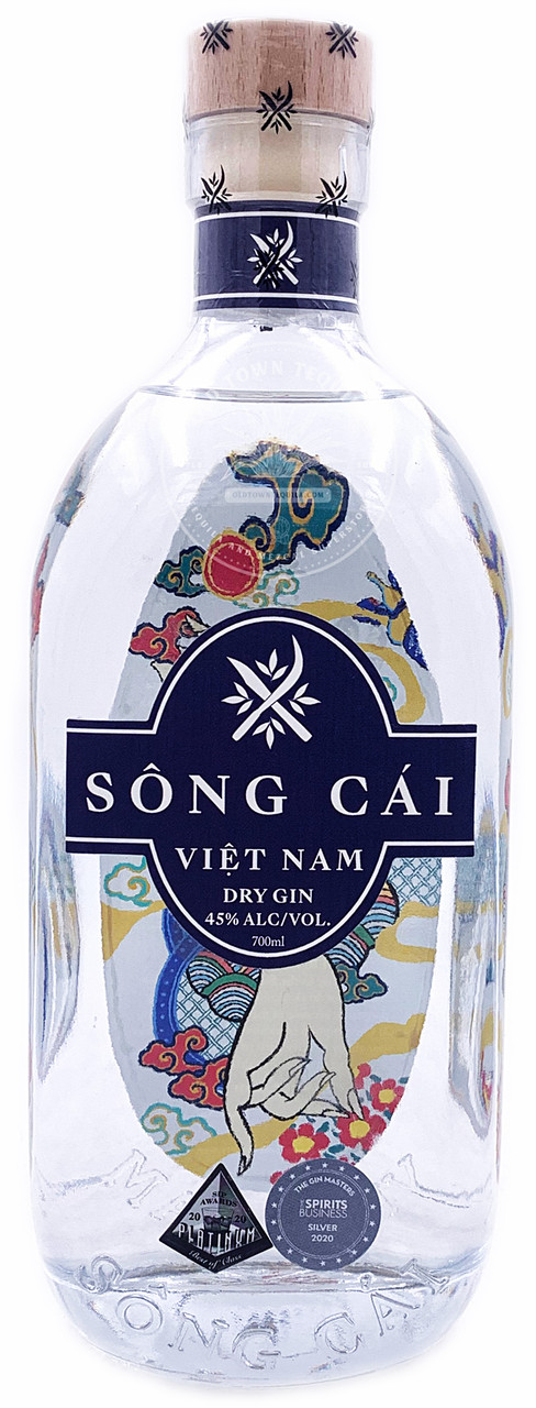 GIN - Tequila Town DRY VIETNAM CAI SONG Old 700ml