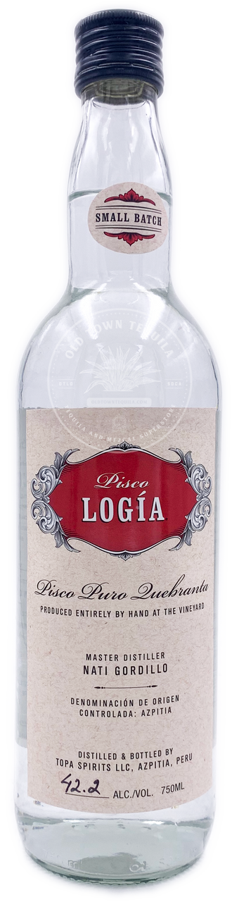 Pisco Logia Quebranta 750ml Town - Old Tequila