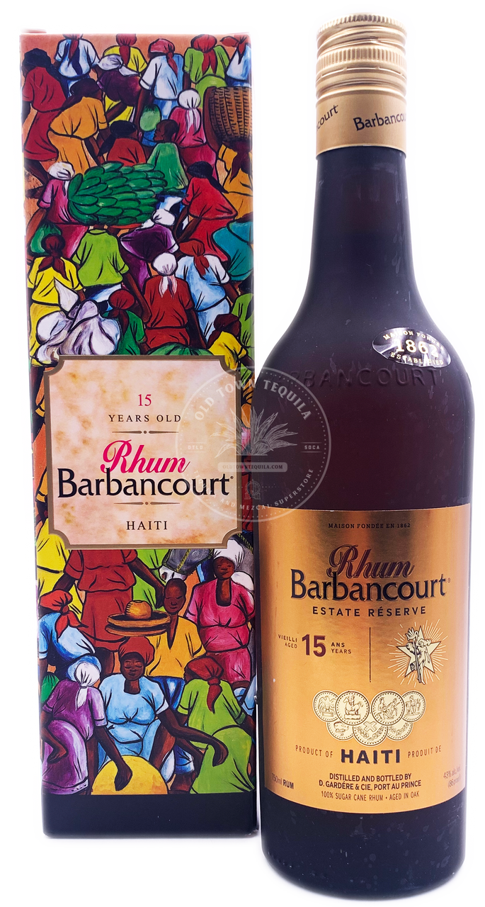 Barbancourt Rhum Estate Reserve 15yr Haiti Rum 750ml