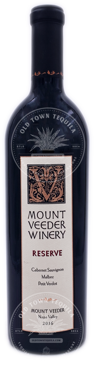 Mount Veeder Winery Reserve 2016 Cabernet Sauvignon 750ml - Old