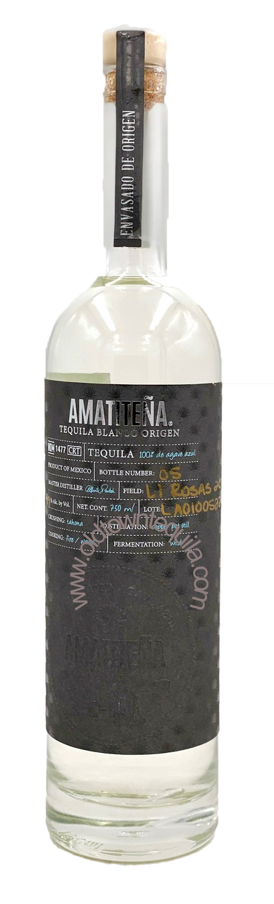 Amatiteña Tequila Blanco Origen 98 Old - Proof 750ml Tequila Town