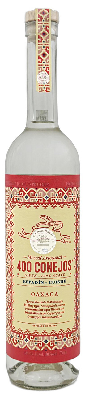 400 Conejos Espadín - Cuishe Mezcal - Old Town Tequila