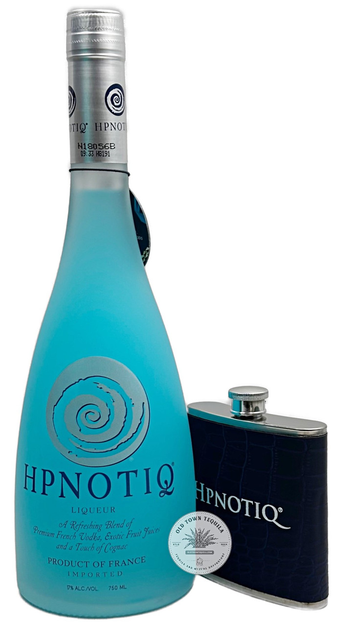 Hpnotiq Liqueur Gift Set with Flask - Old Tequila