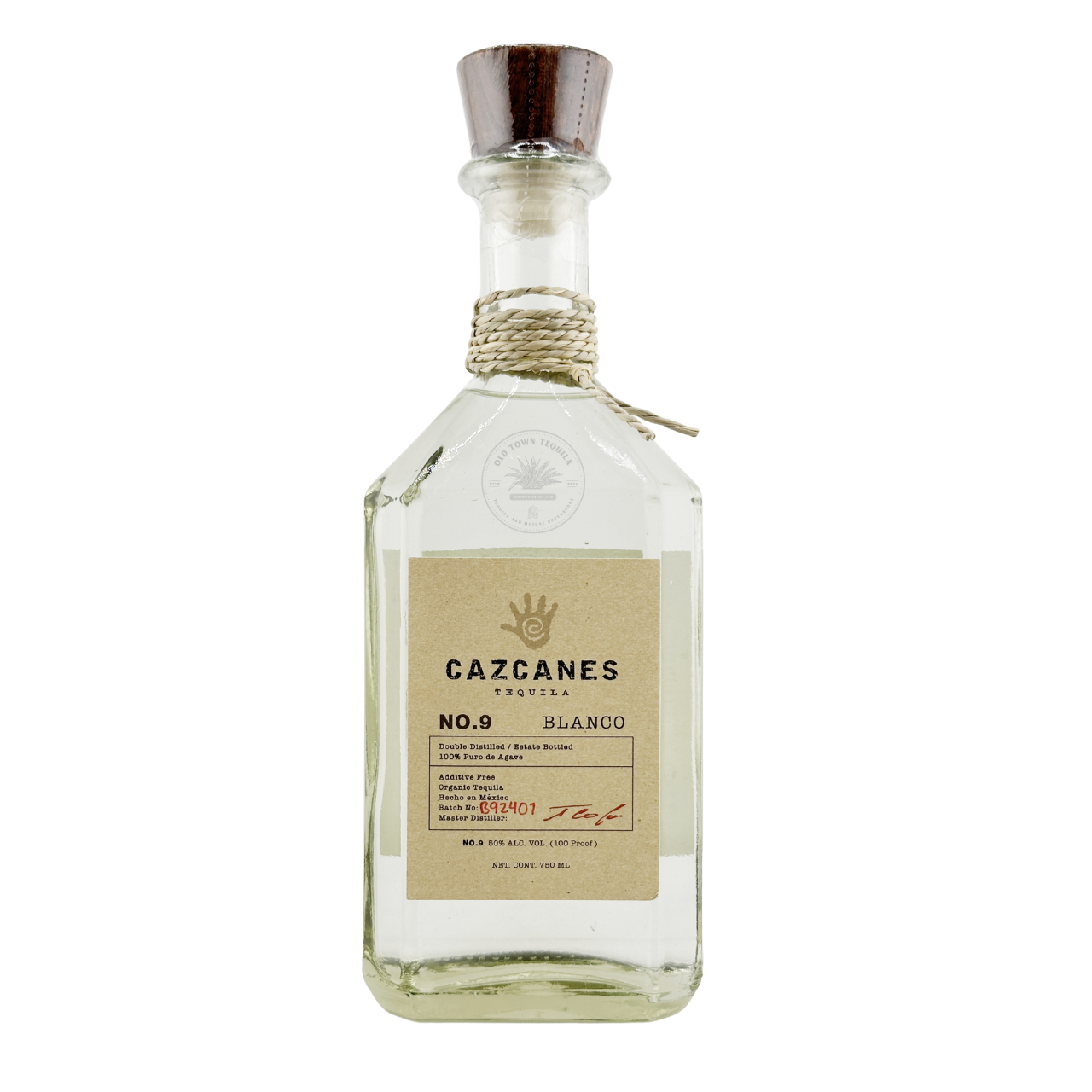 Cazcanes Blanco No.9 Tequila 750ml - Old Town Tequila