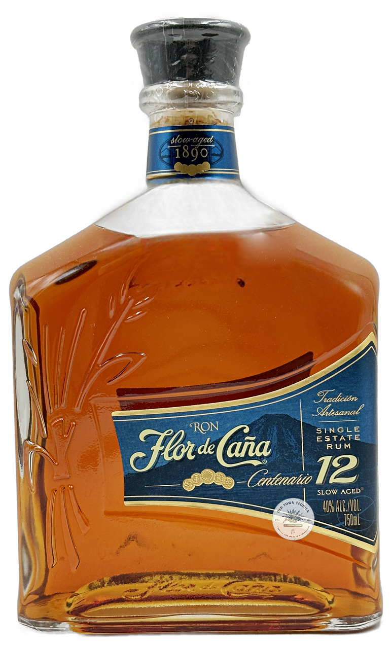 Caña Centenario Flor Rum 12 Year Town Old - de Tequila Old