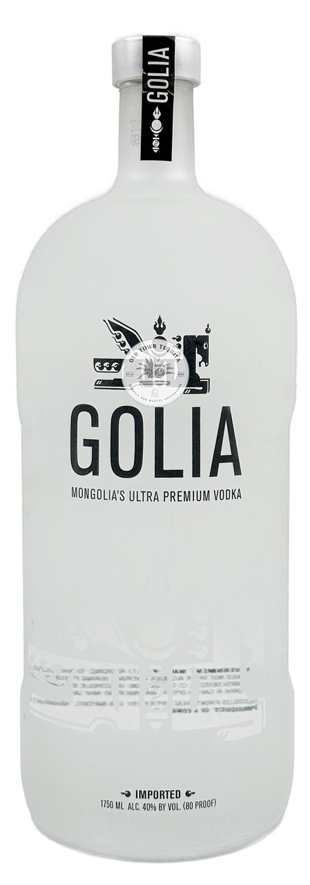 the best mongolian vodka 新品未使用 Golia Mongolia's Ultra Premium Vodka (Half Gallon ) - Old Town Tequila