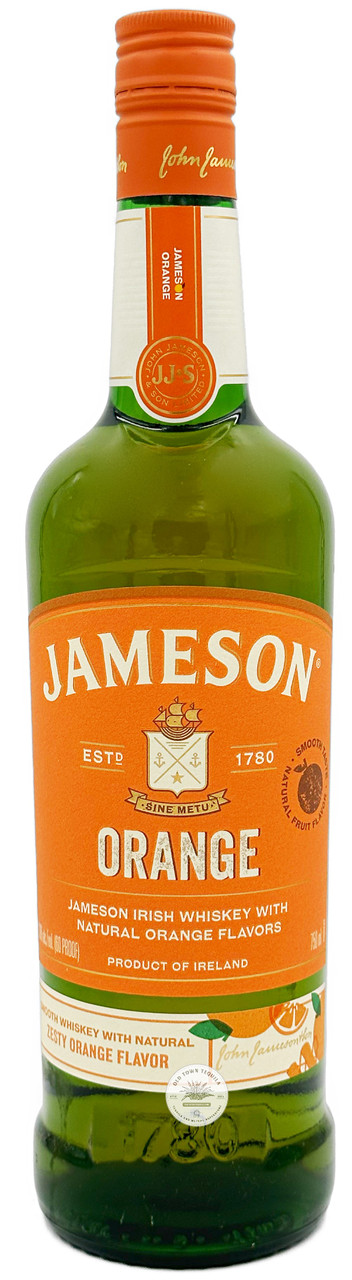 Jameson Orange Irish Whiskey, 750 mL Bottle, 30% ABV 