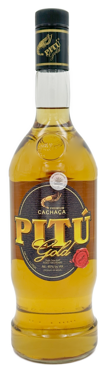 Pitu Brazilian Gold Cachaca (1 Liter) - Old Town Tequila