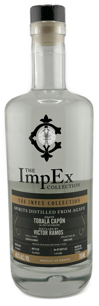 The ImpEx Collection Tobala Capon Mezcal By Victor Ramos - Old