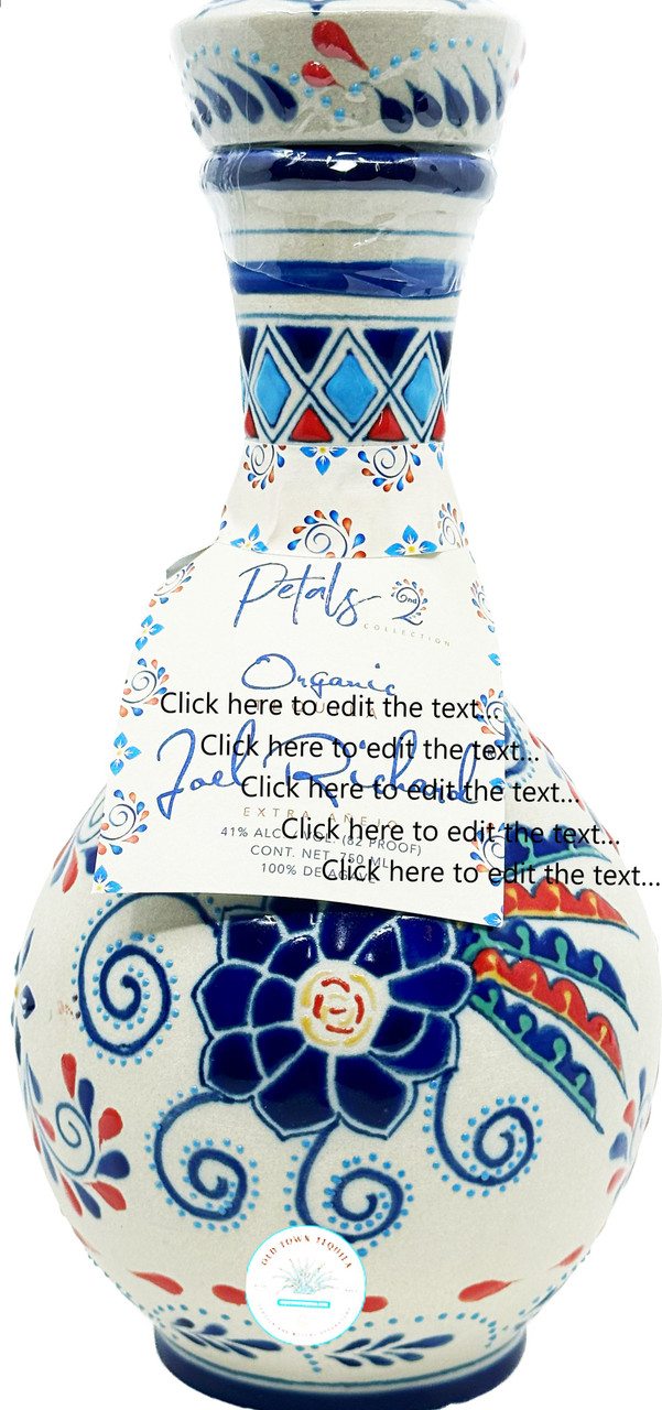 Petals Edition #2 Ceramic Organic Extra Añejo Tequila - Old Town