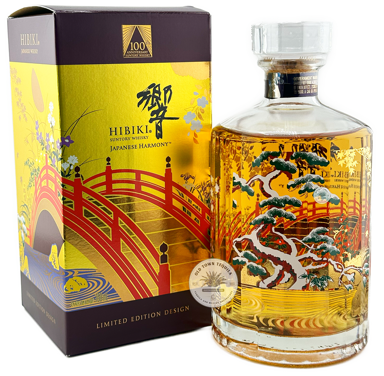 Hibiki Harmony 100th Anniversary Limited Edition Japanese Whisky - Old Town  Tequila