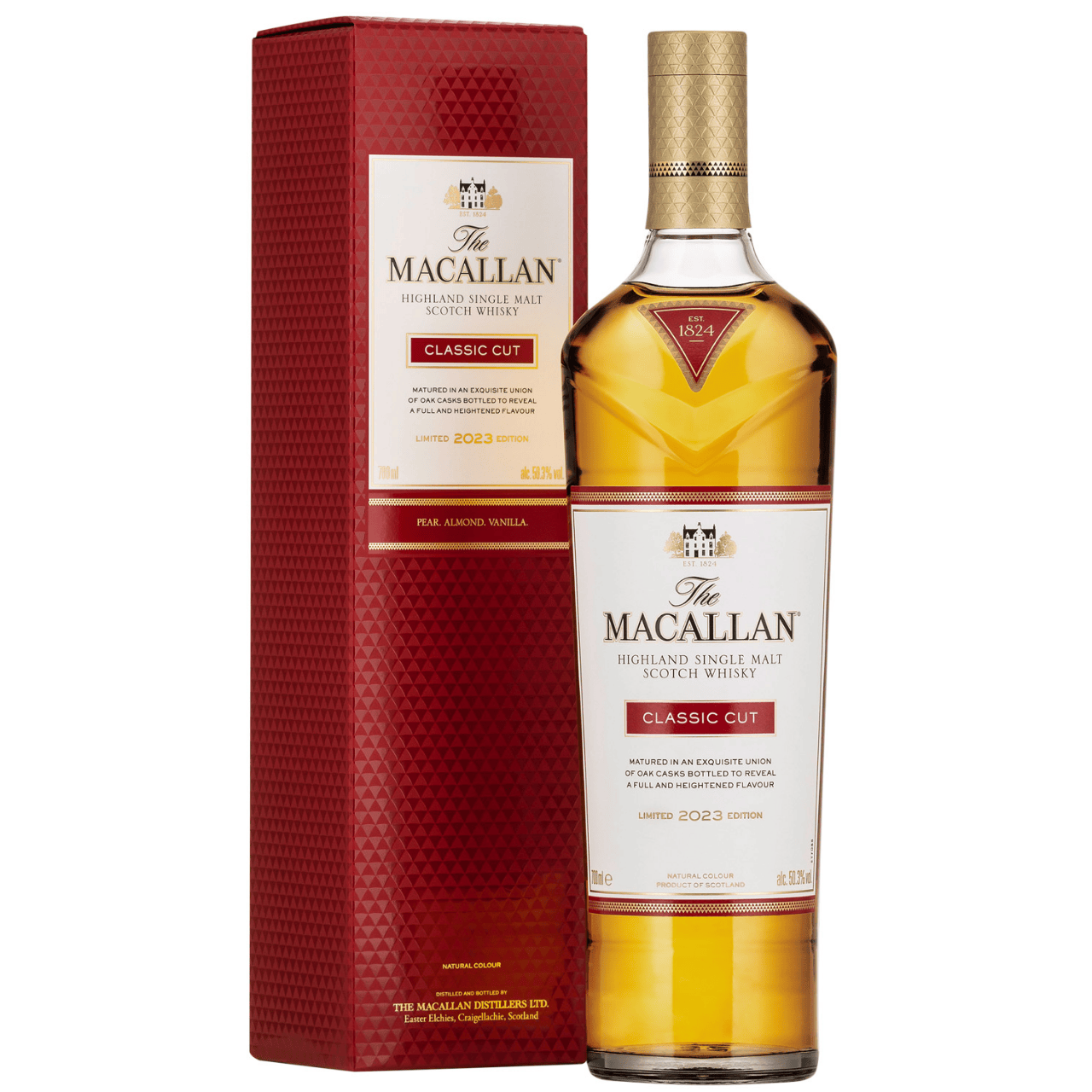 The Macallan Classic Cut 700ml 3本セット Macallan Highland Scotch Whisky Classic Cut Limited 2023 Edition
