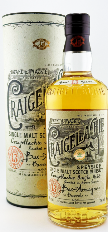 Craigellachie 13 Year Bas Armagnac Cask Single Malt Whisky - Old
