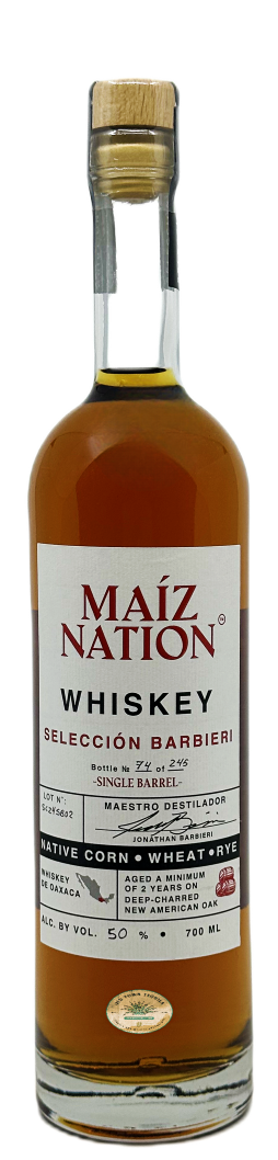 Maiz Nation Whiskey Seleccion Barbieri 700ml - Old Town Tequila