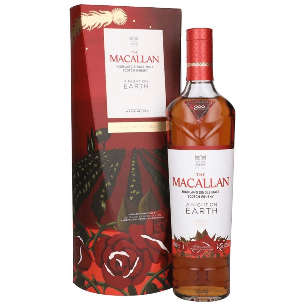 ウイスキー MACALLAN A NIGHT ON EARTH 700ml Macallan A Night On Earth In Jerez Scotch Whisky - Old Town Tequila
