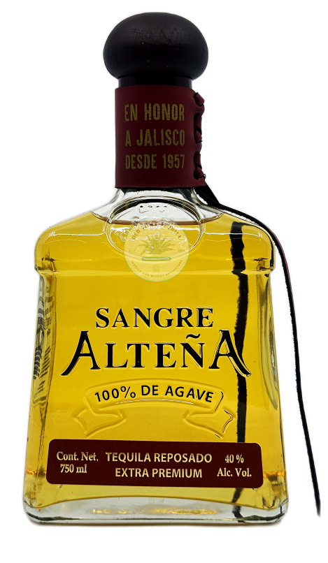 Sangre Altena Extra Premium Reposado Tequila - Old Town Tequila