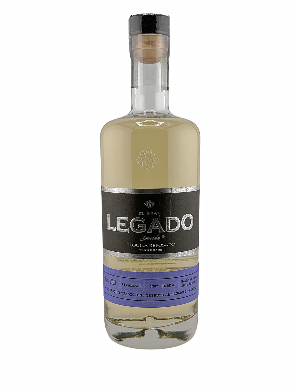 El Gran Legado De Vida Single Barrel Reposado Tequila - Old Town