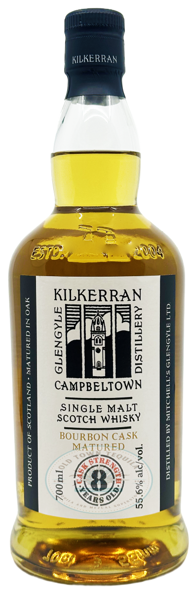 Kilkerran 8 Year Cask Strength Scotch Whisky 700ml - Old Town Tequila