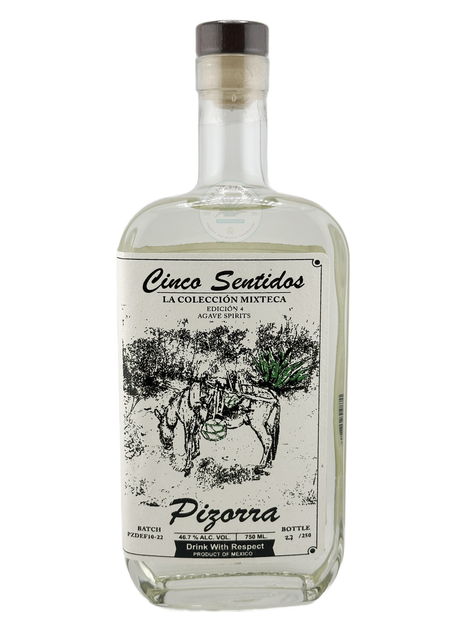 Cinco Sentidos La Coleccion Mixteca Pizorra Agave Spirits - Old