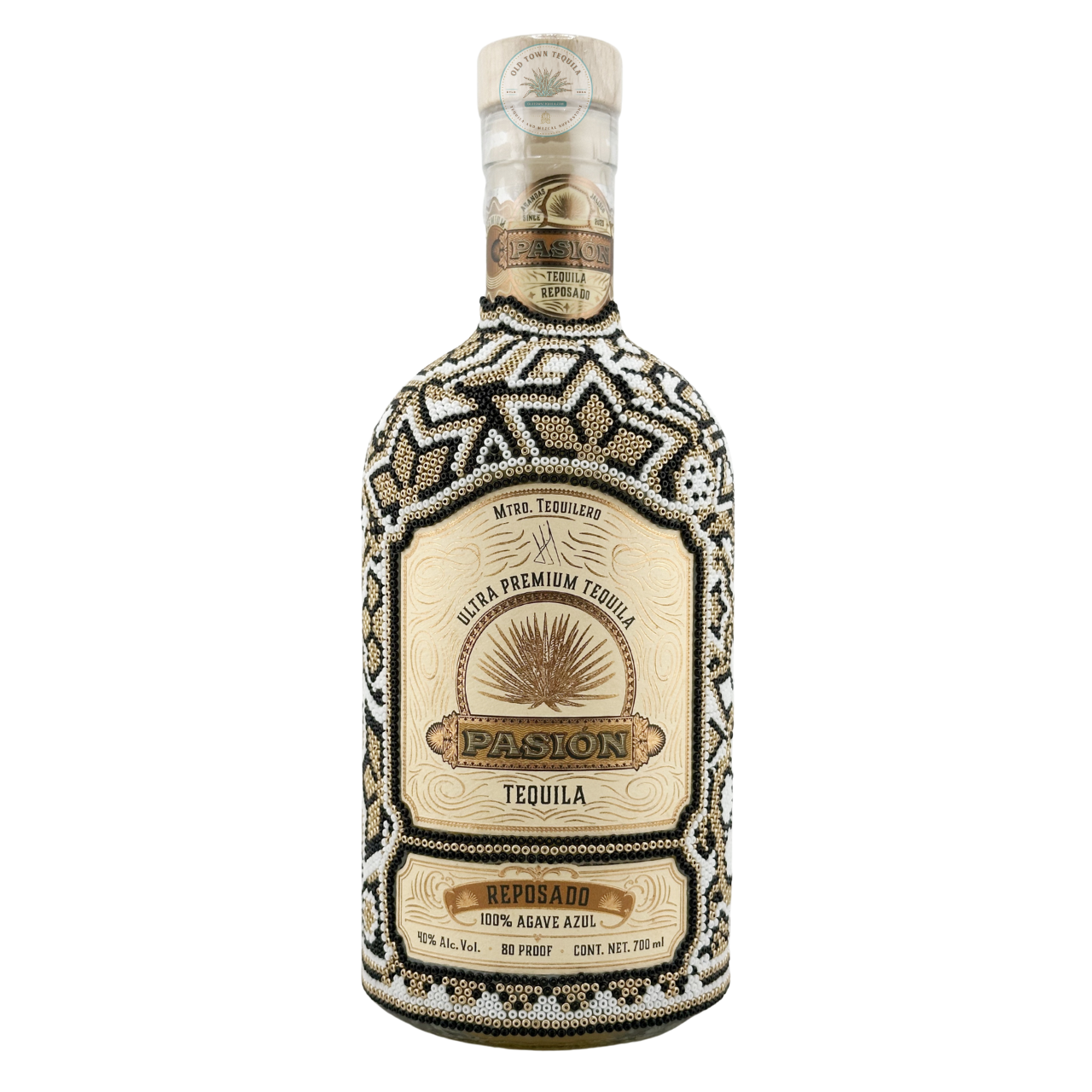 Pasion Reposado Tequila Chaquira Beads Edition - Old Town Tequila