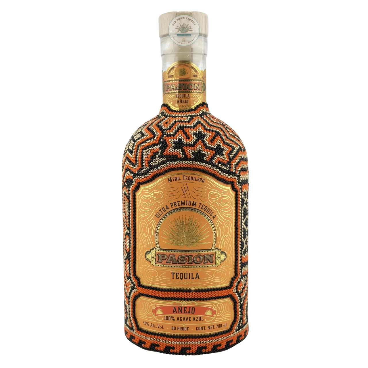 Pasion Anejo Tequila Chaquira Beads Edition - Old Town Tequila