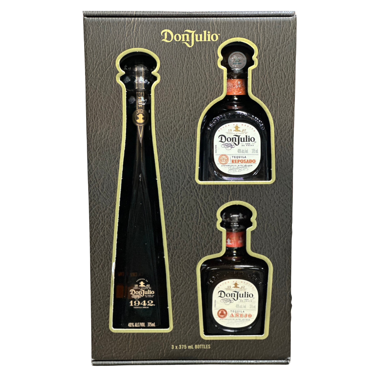Don Julio Tequila Gift Pack 3x375ml - Old Town Tequila Don Julio Tequila Gift Pack 3x375ml - Old Town Tequila
