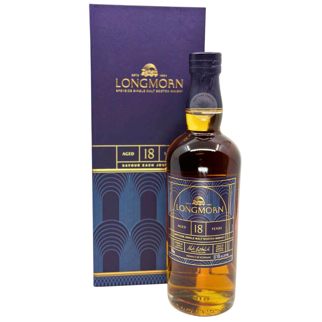 Longmorn 18 Year Old Single Malt Scotch Whiskey 700ml - Old Town