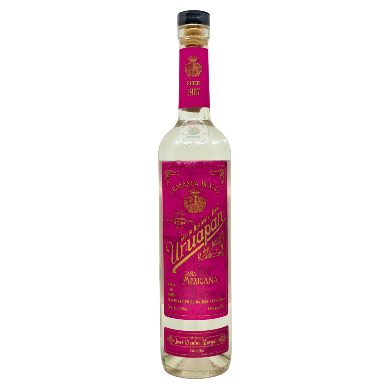 Uruapan Charanda Cana Mexicana Blanco Single Agricola Rum - Old