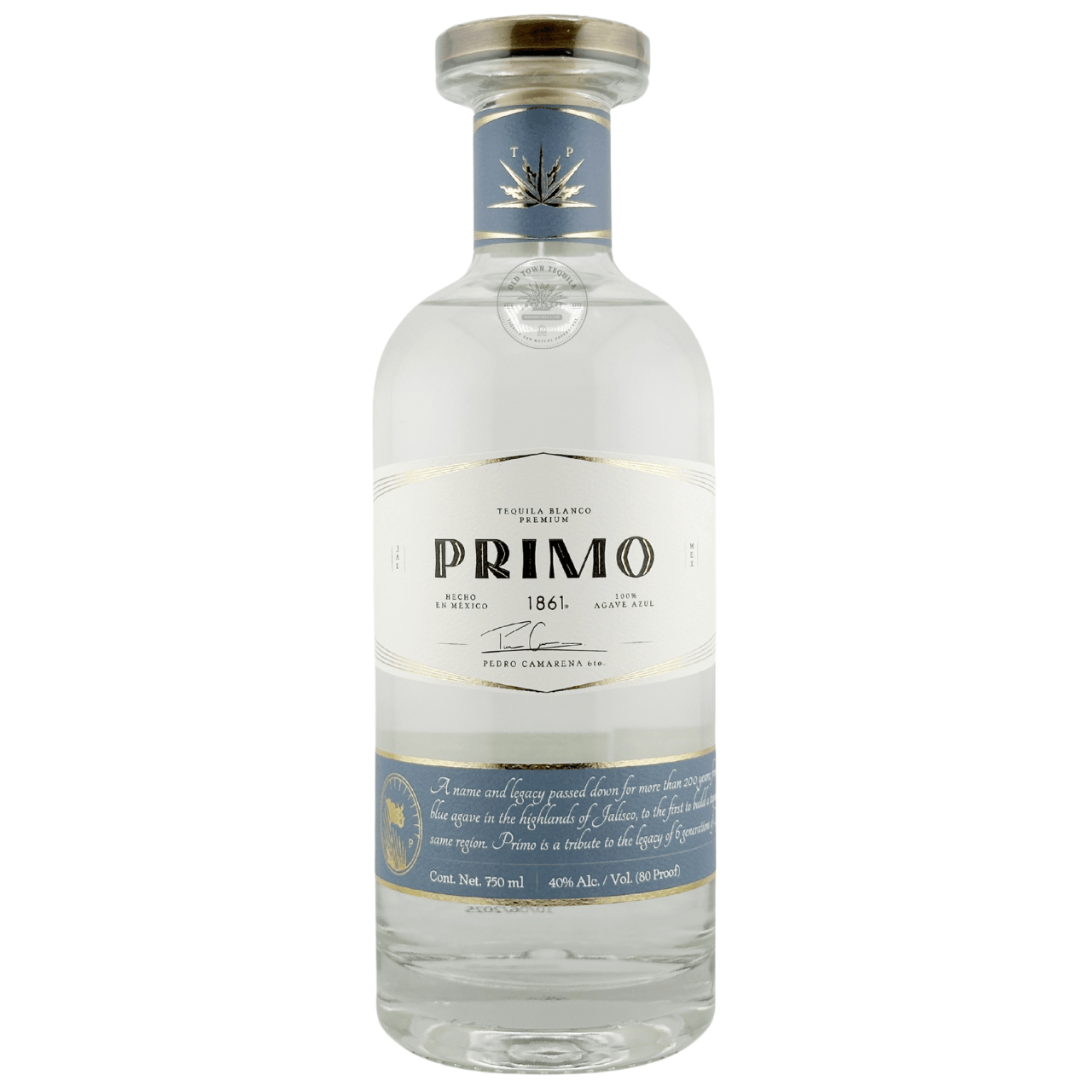 Primo 1861 Blanco Tequila - Old Town Tequila