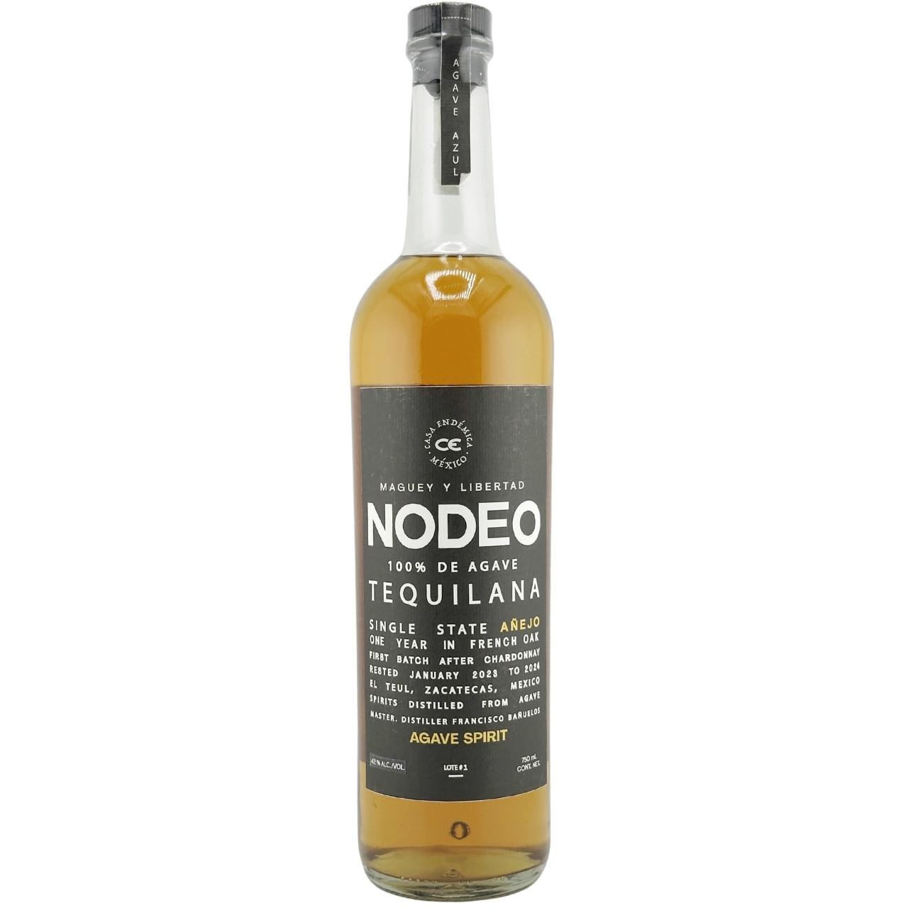 Nodeo Tequilana Anejo Agave Spirit - Old Town Tequila