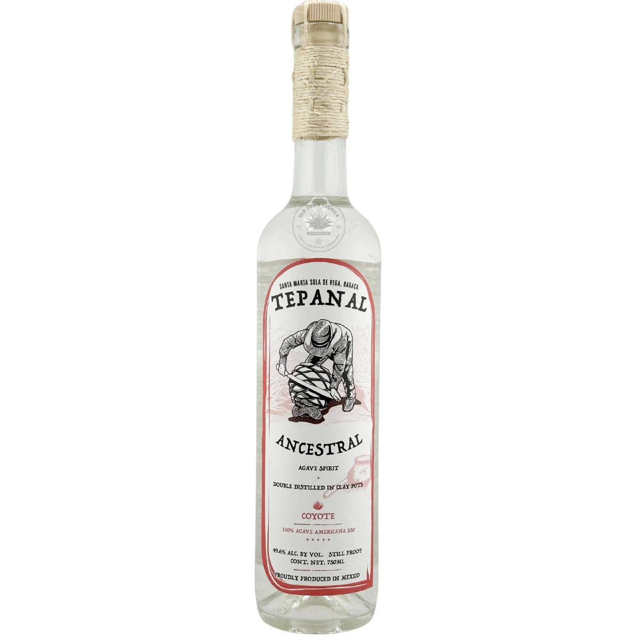 Tepanal Ancestral Coyote Agave Spirit - Old Town Tequila