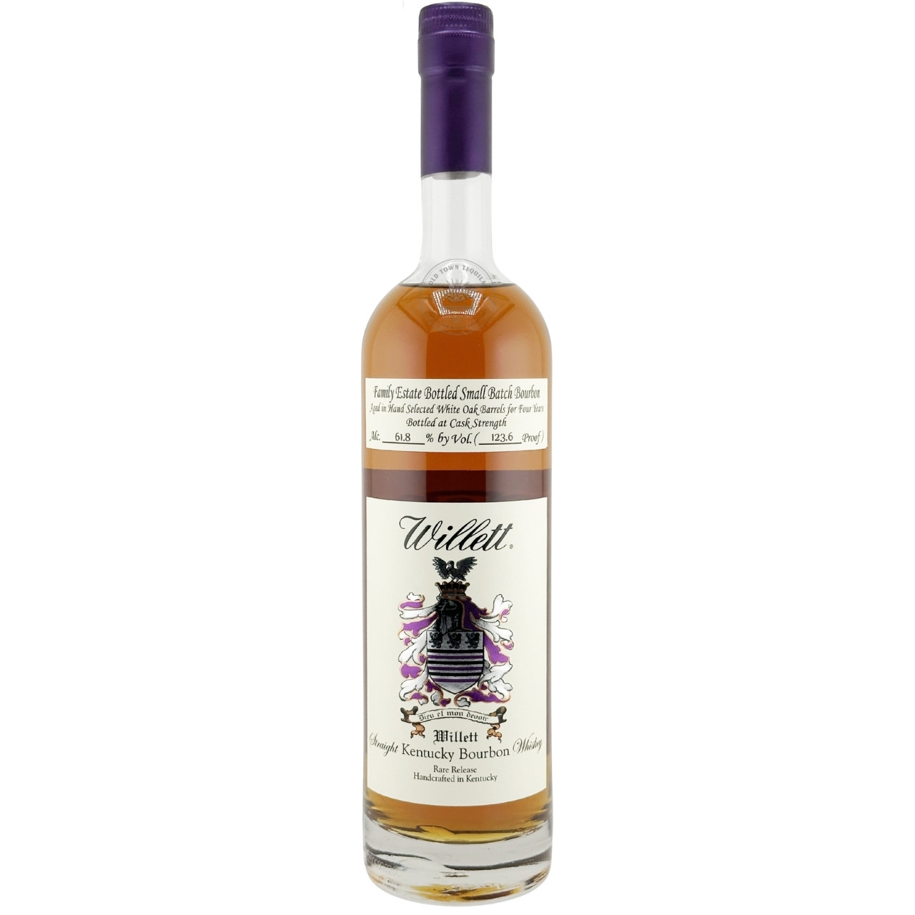 Willett Family Estate Small Batch 4 Year Cask Strength Bourbon