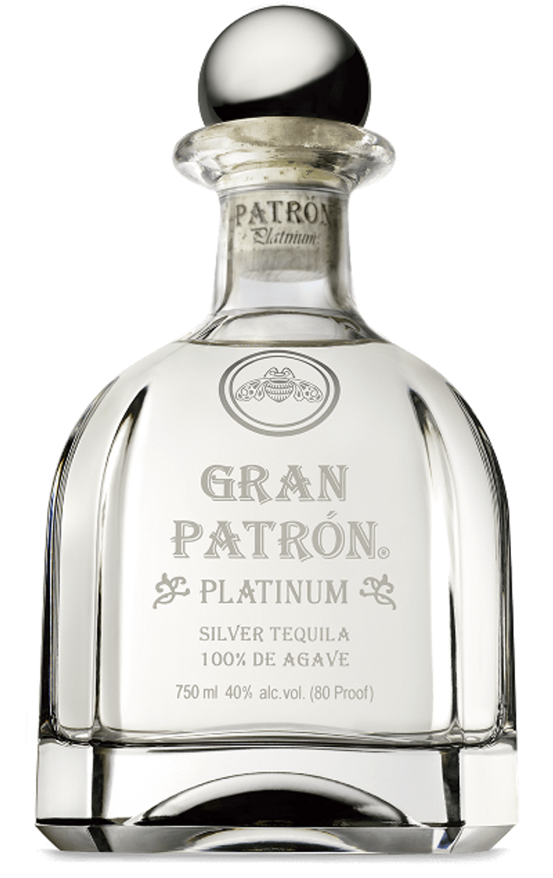GRAN PATRÓN PLATINUM 750ml Gran Patron Platinum Tequila 750ml - Old Town Tequila