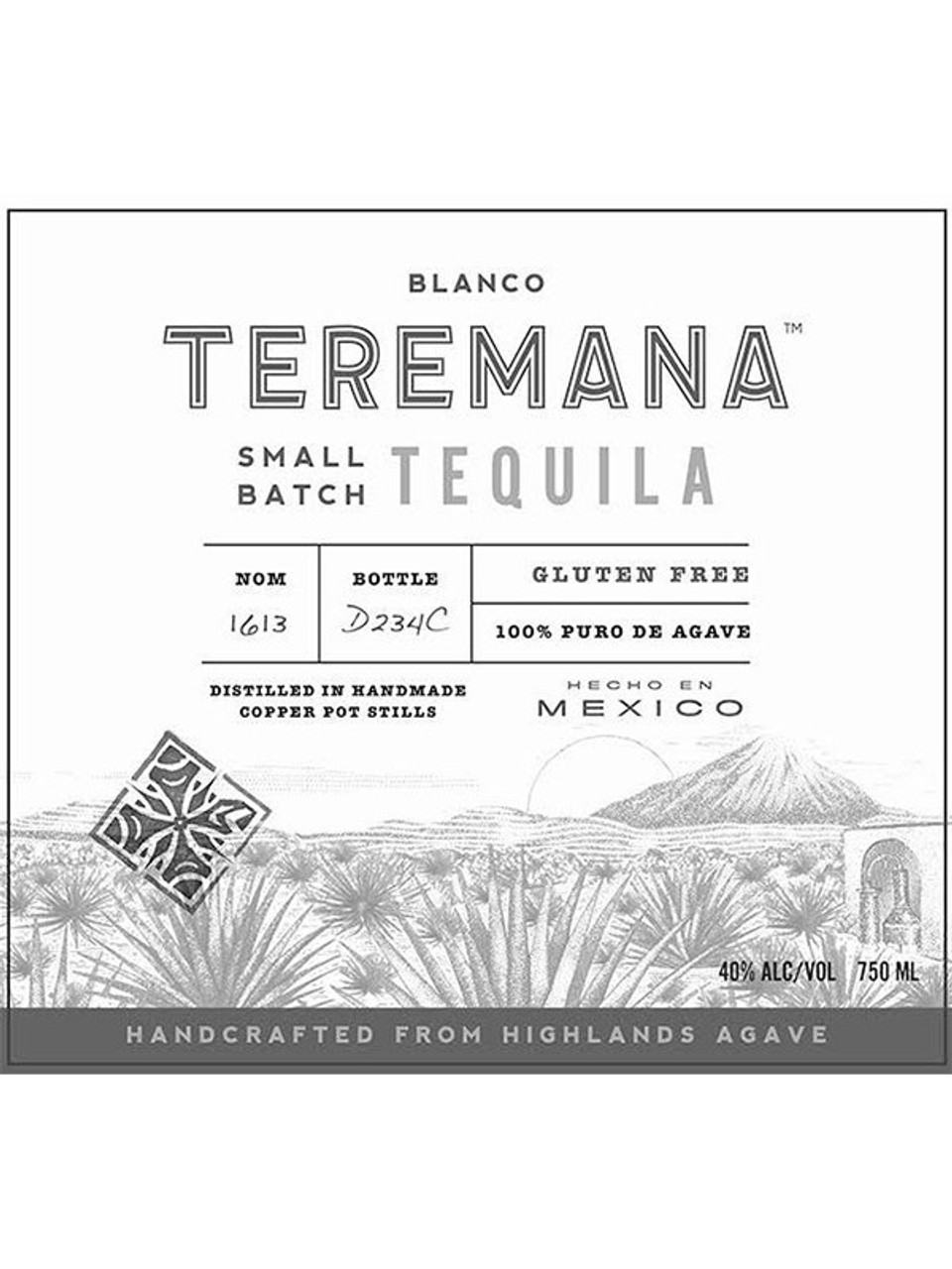 Teremana Tequila Blanco 750ml Old Town Tequila