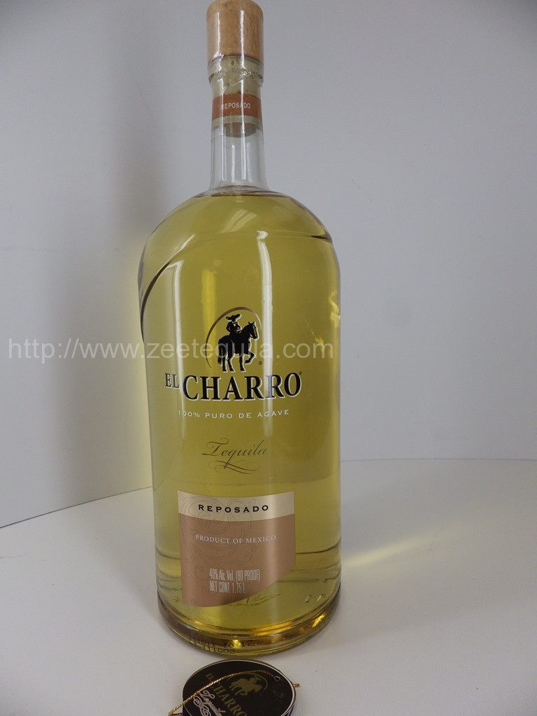 El Charro Reposado Half Gallon Old Town Tequila