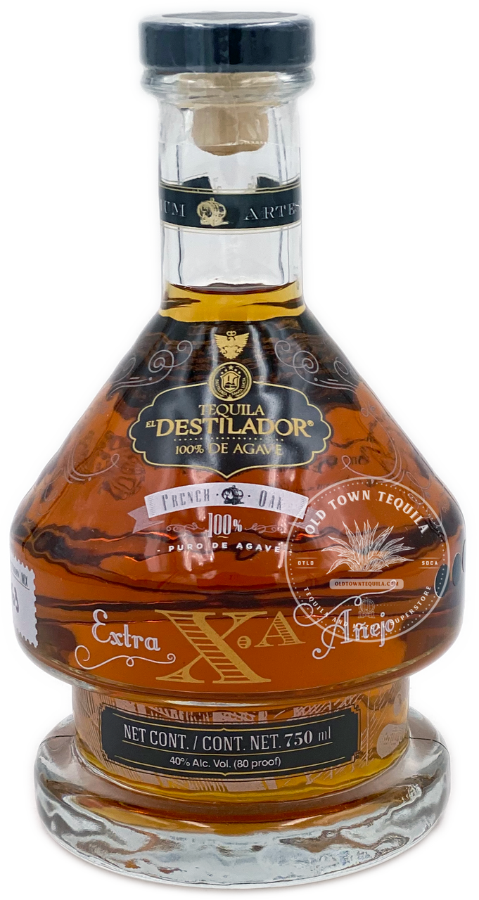 El Destilador Extra Anejo French Oak Tequila Old Town Tequila
