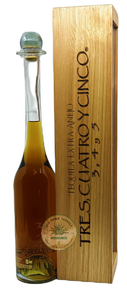 Tres Cuatro Cinco Extra Anejo Tequila (3-4-5) 750ml - Old Tres Cuatro Cinco Extra Anejo Tequila (3-4-5) 750ml - Old