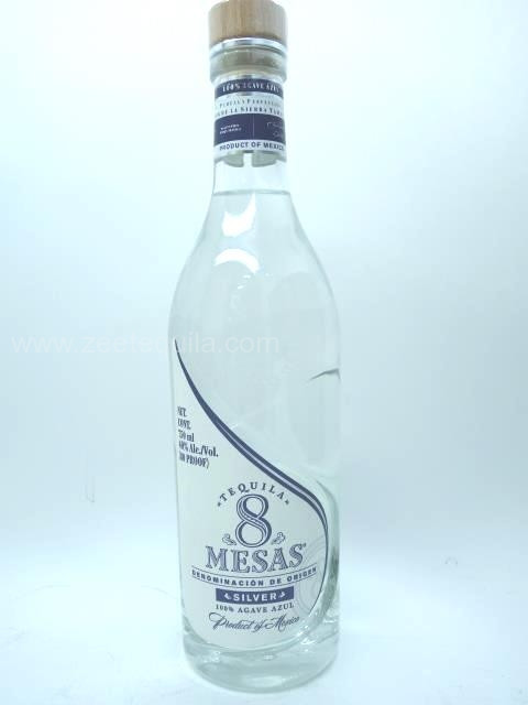 8 Mesas Blanco Tequila Old Town Tequila