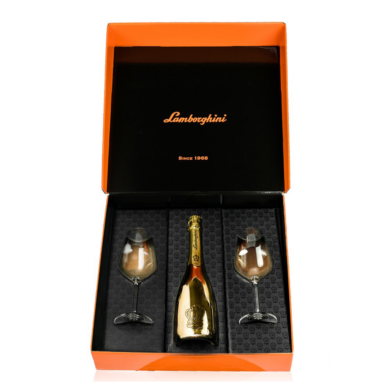 Lamborghini Oro Vino Spumante Gift Set - Old Town Tequila