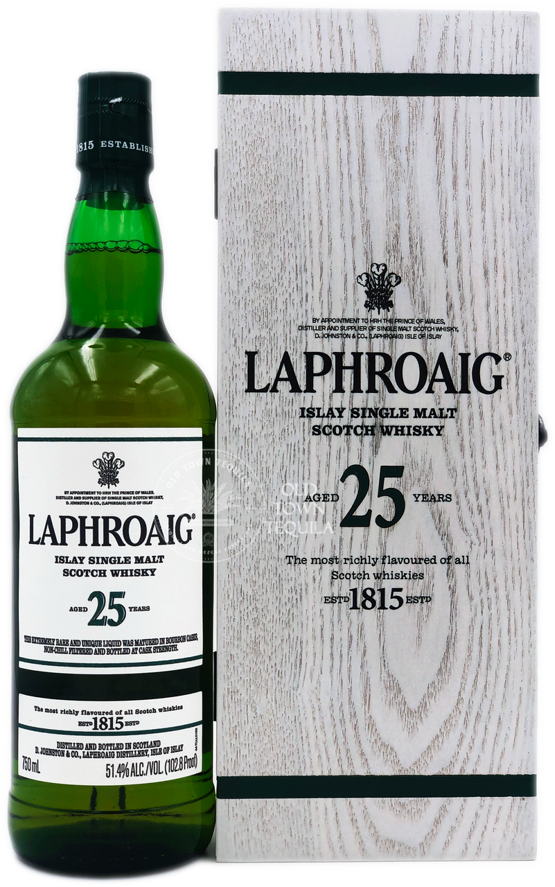 Laphroaig 25 Year Old Cask Strength (750mL) 