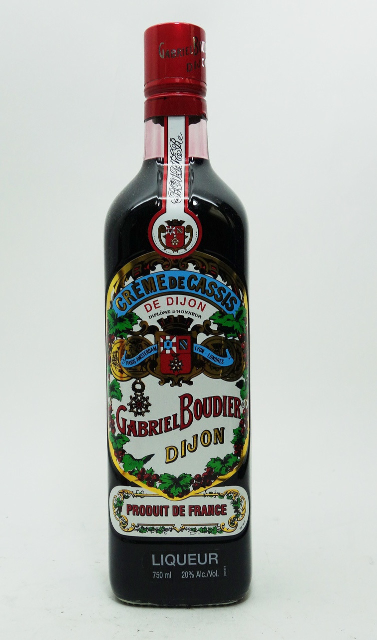 Coffret Liqueur Gabriel Boudier Crème de Cassis