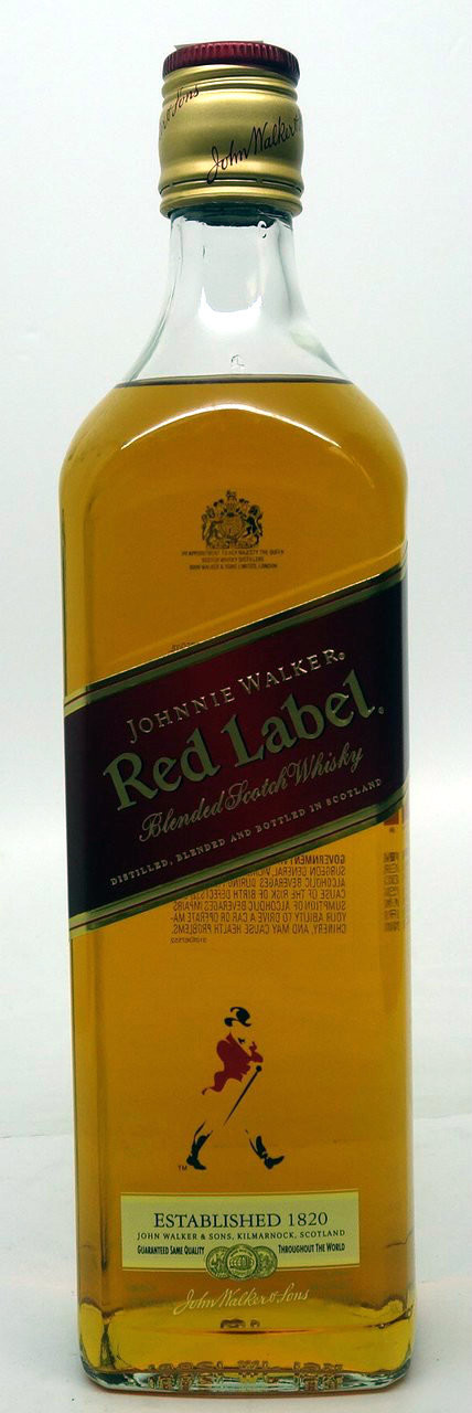 Johnnie Walker Red Label Blended Scotch Whiskey - Old Town Tequila