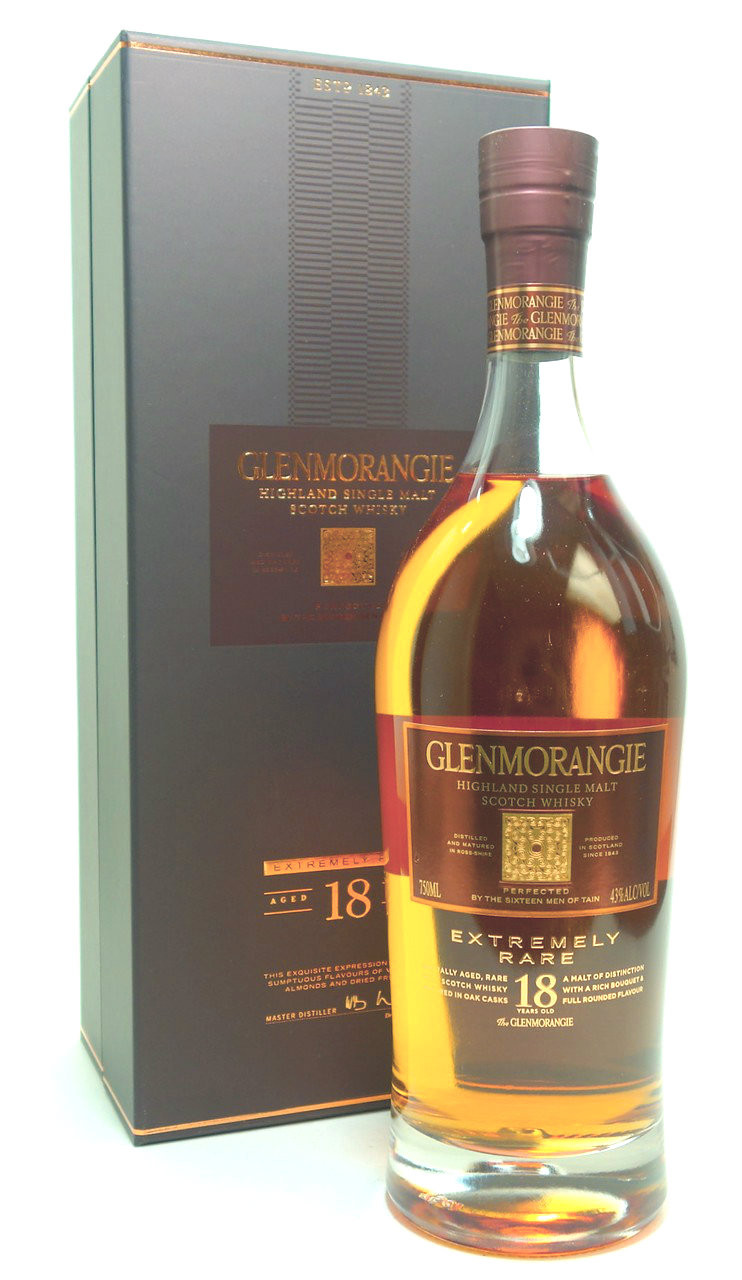 Glenmorangie Extremely Rare 18-Year Single Malt Scotch Whiskey - 750 ml bottle