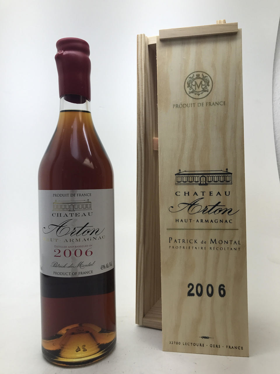 Chateau Arton Haut-Armagnac 2006 - Old Town Tequila