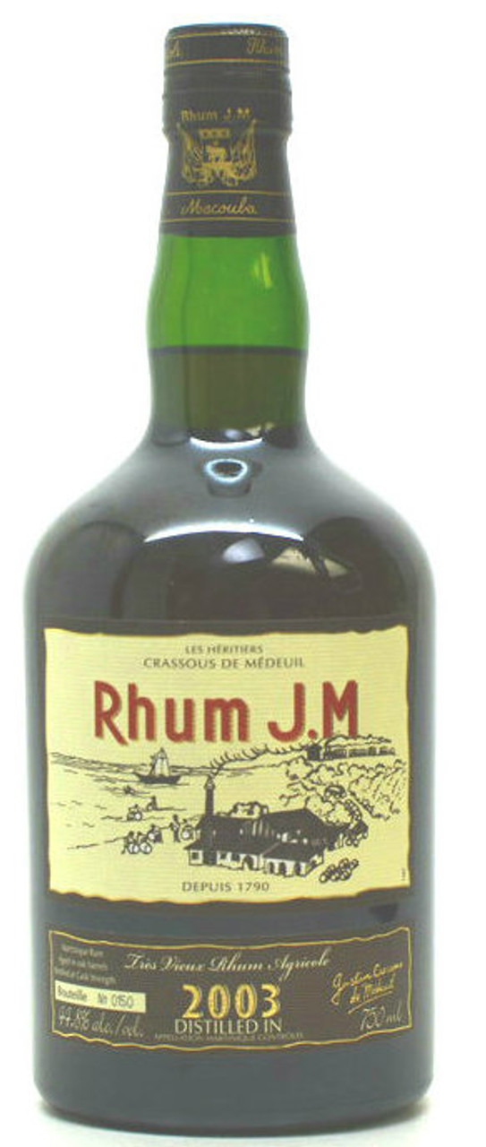 Rhum J.M., Rhum Vieux Agricole Terroir Volcanique Martinique, French West  Indies 700ml